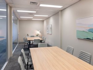 Mindful Living boardroom styling