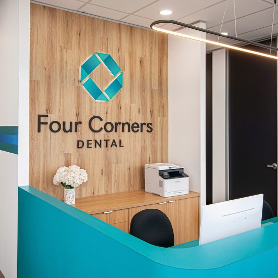 Four Corners Dental Fitout - Reception