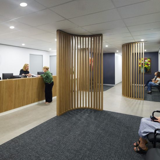 Lake Imaging Reception | Eagleheart Radiology Fitout